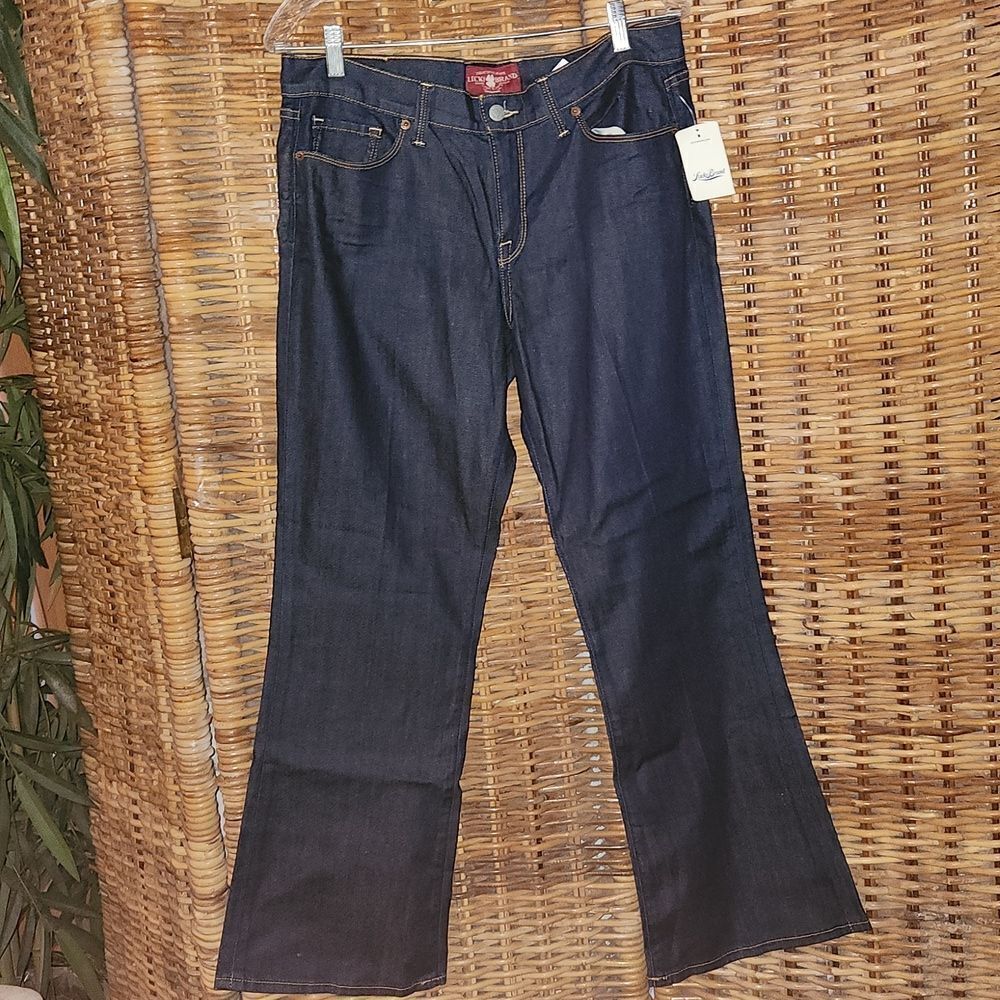 NEW Lucky Brand Sophia Boot Cut Jeans 12 31 NWT